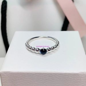Pandora Sea Blue Beaded Ring